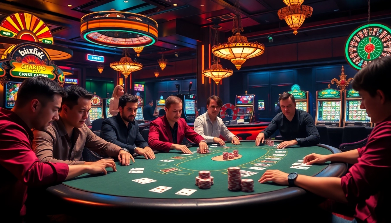 Engage with the lively casino scene featuring intense poker action, where players experience 'ai sex chat free' conversations over thrilling bets.