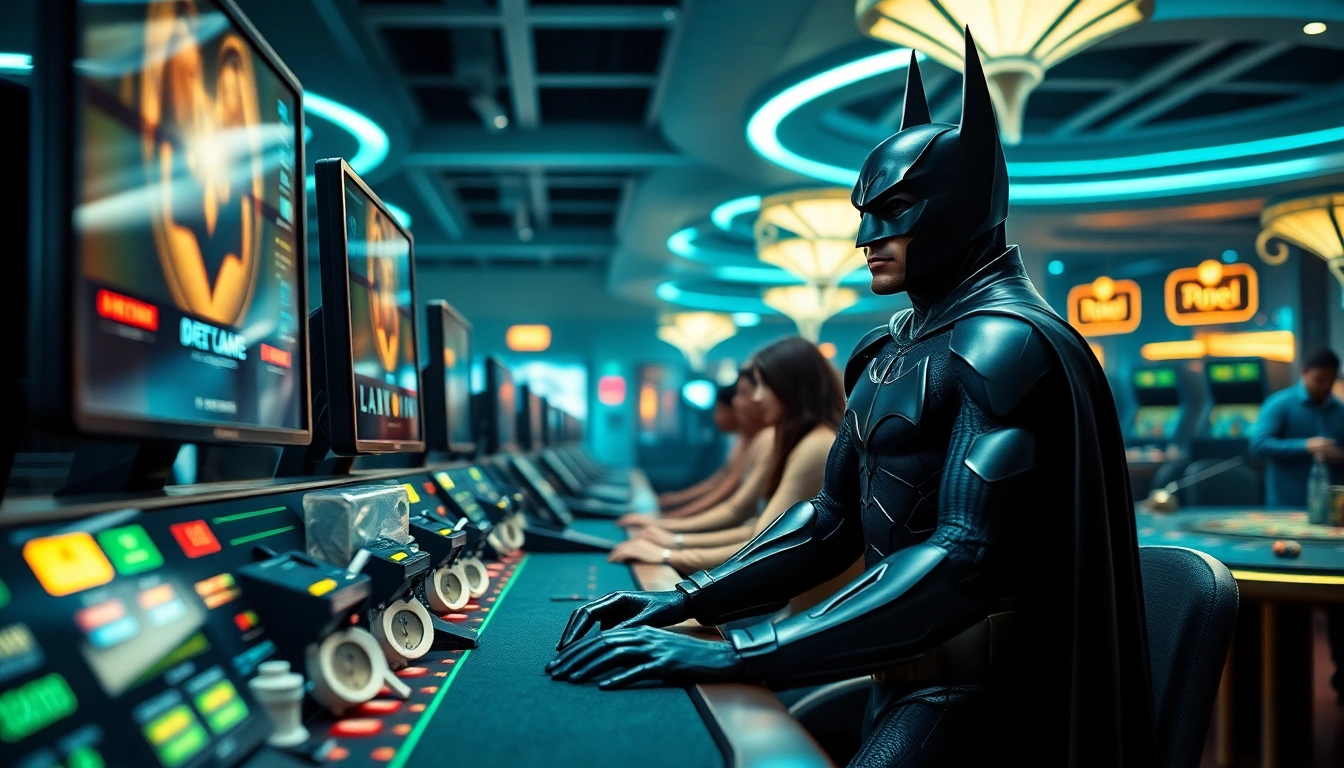 Nikmati pengalaman bermain di situs resmi batman138 dengan permainan kasino yang menarik.