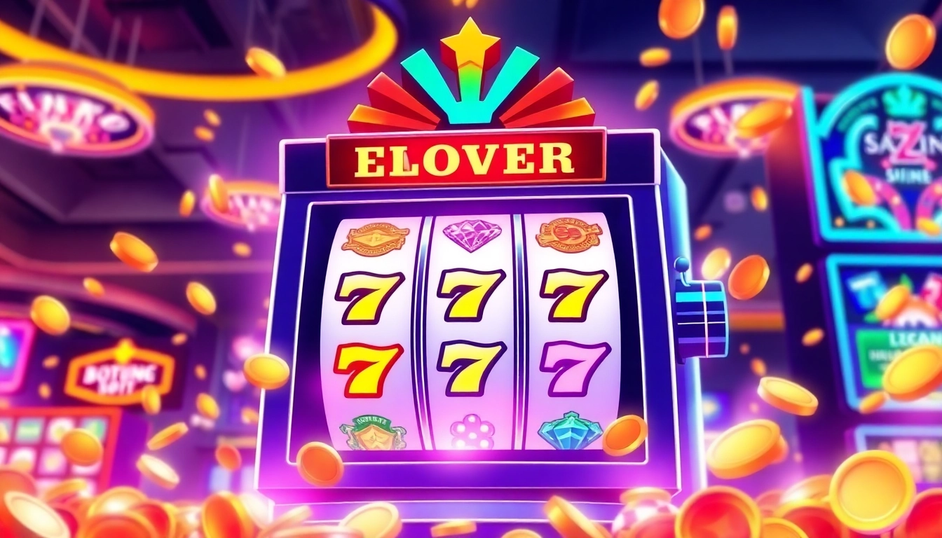 Witness the thrilling action of slot gacor gampang menang with vibrant casino gameplay visuals.