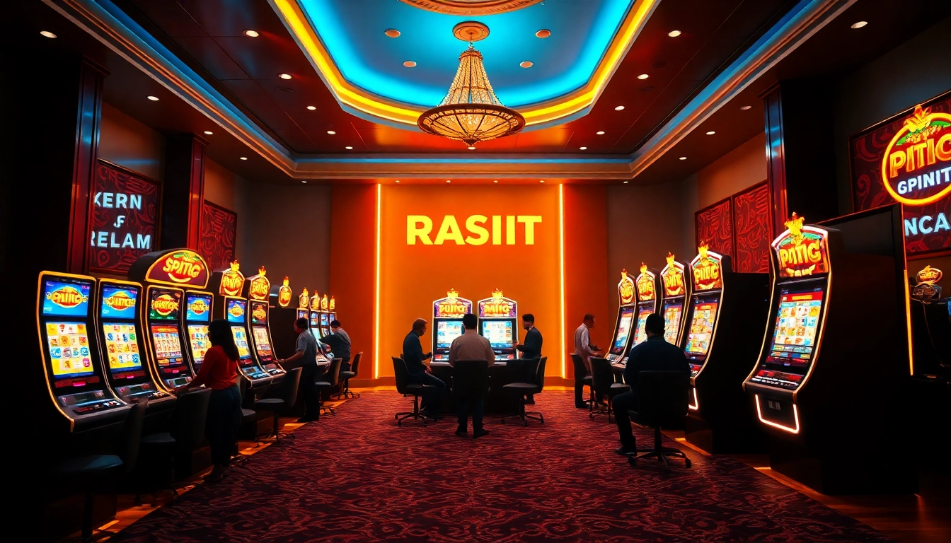 Mainkan situs slot gacor dengan mesin slot berkilau yang menunjukkan peluang menang besar dan suasana kasino ceria.